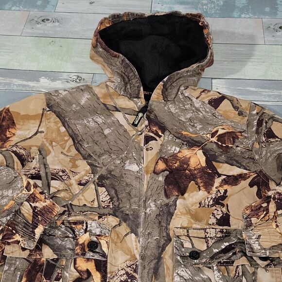 Kids Outfitters Ridge Camo Coat Youth Large sz 12/14 - Picture 2 of 4